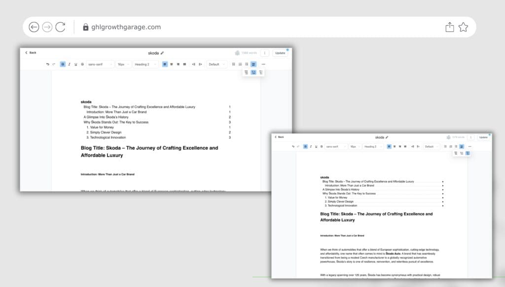 ghl-table-content-blog-editor-how